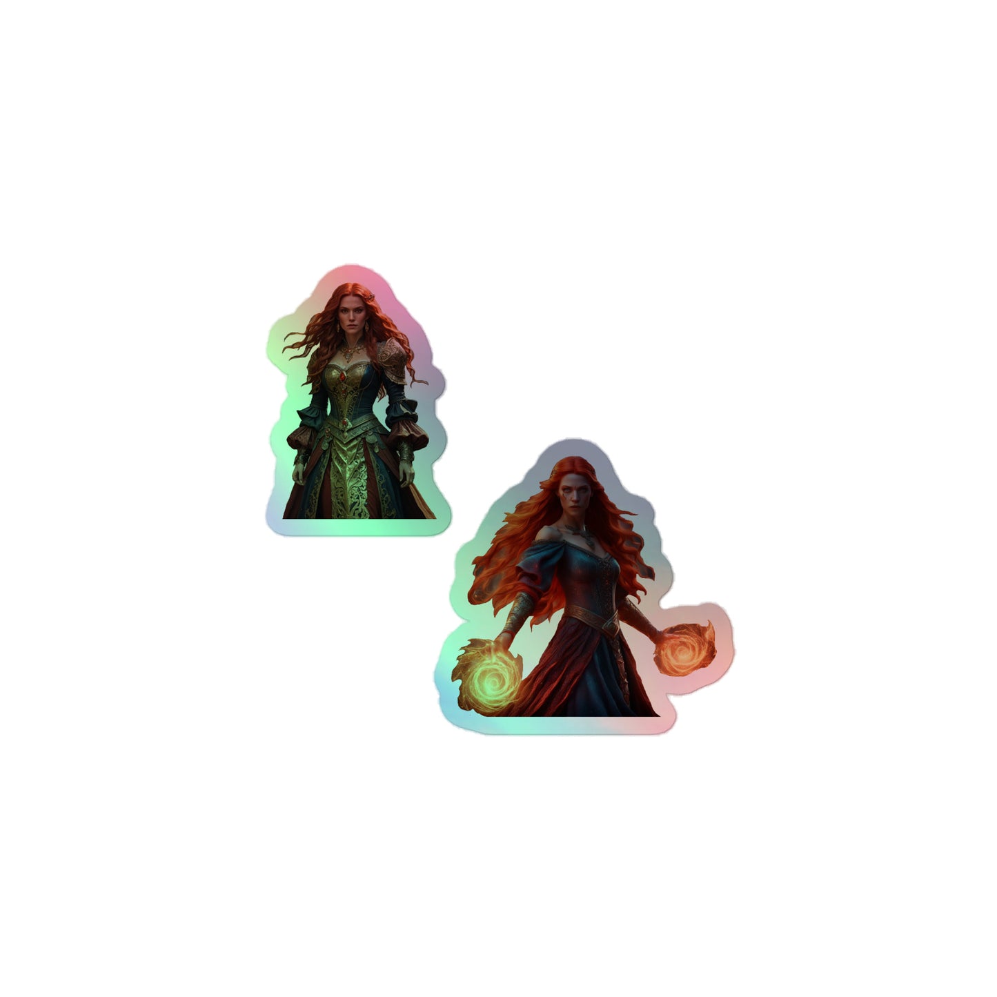 Crimson Censor Holographic Stickers