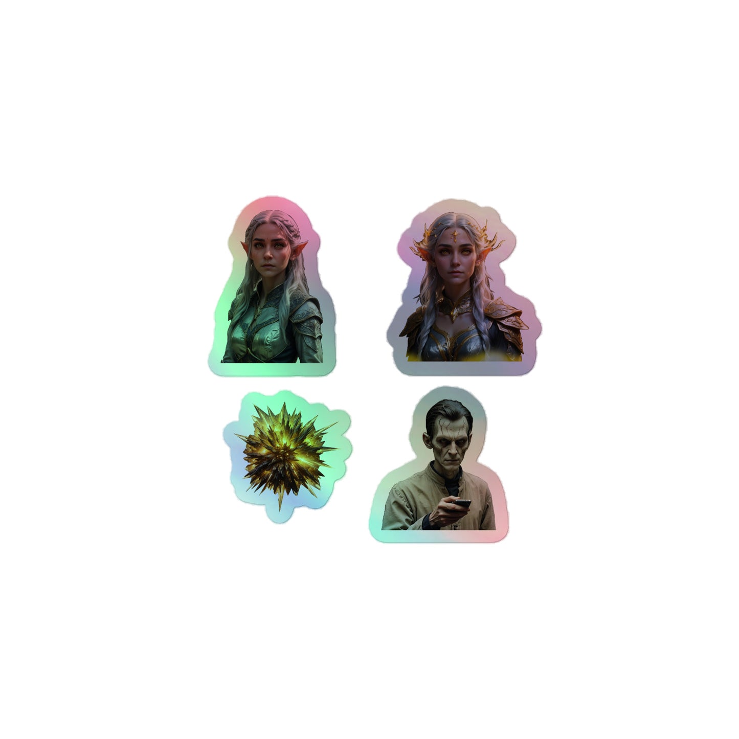 Ana Transformed Holographic Stickers