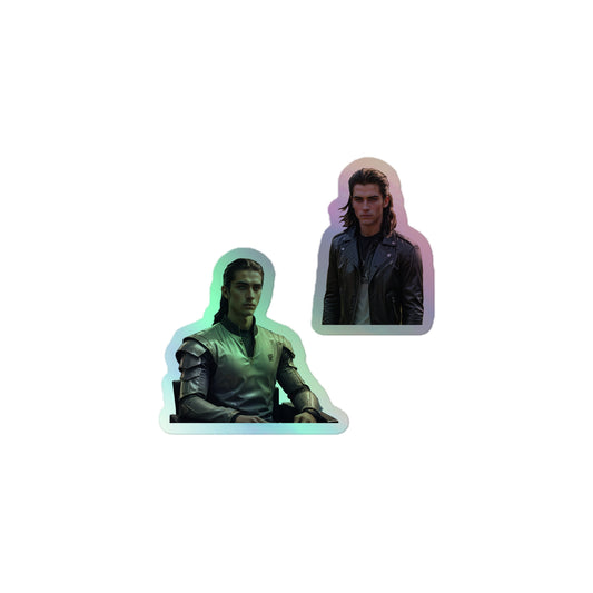 Hunter Holographic Stickers